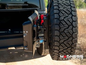 Jeep Wrangler JL Tire Carrier - MTO Series - For MTO Rear Bumper Jeep Wrangler JL Tire Carrier - MTO Series - For MTO Rear Bumper